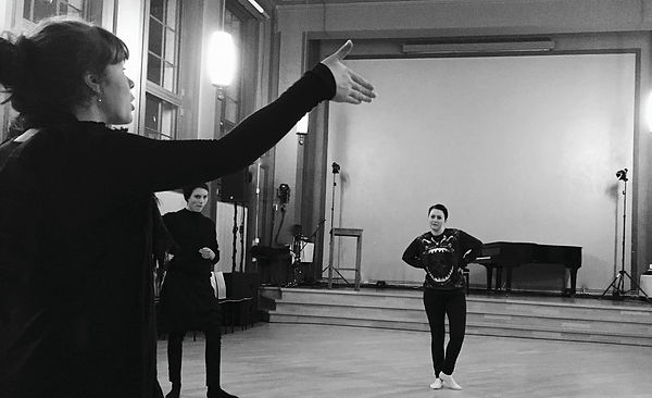 Bilde fra klimadramaworkshop under Klimafestivalen §112 i 2016